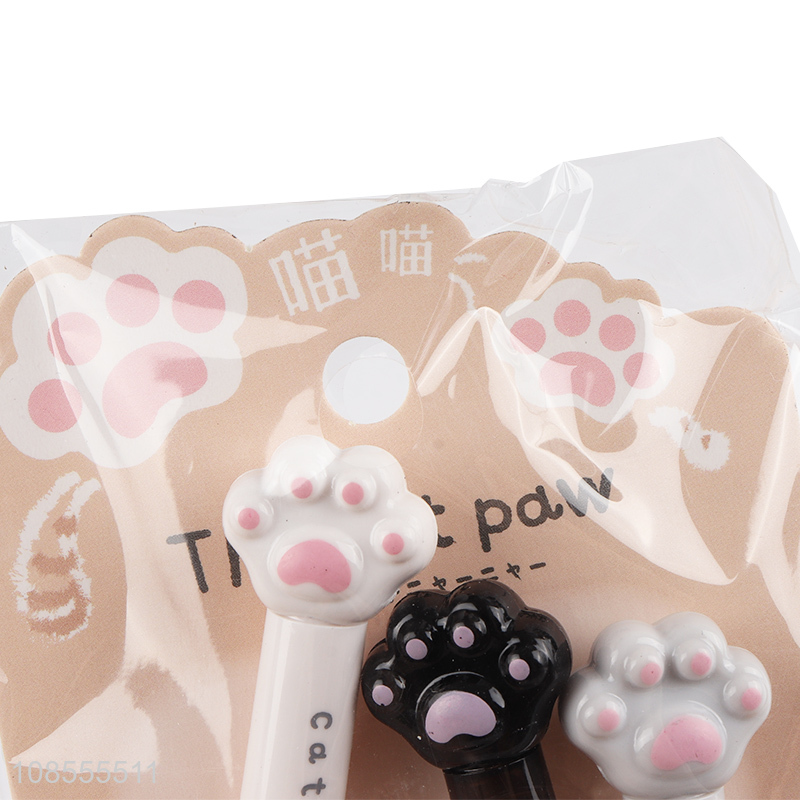 Factory price 3pcs plastic pencil caps pencil tip protectors