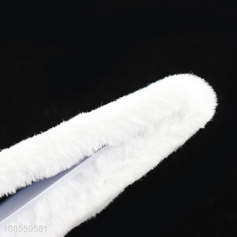 High quality A5 plush diary cute pdanda pattern plush notebook