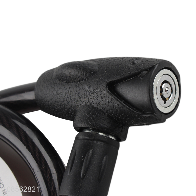 Most popular heavy duty bicyle cable lock motorcycle locks