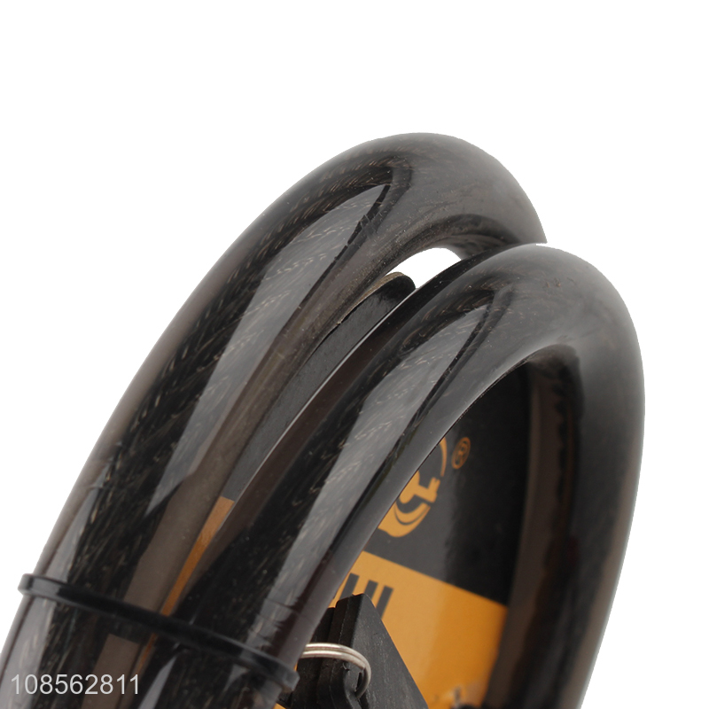 Factory price anti-theft bicyle lock steel cable lock bicyle lock