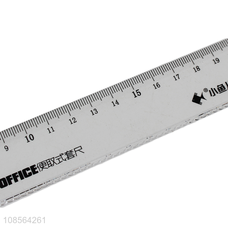 Good selling students stationery math tool rulers set wholesale