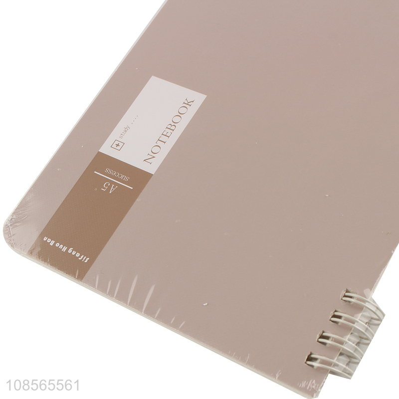 China products multicolor writing paper coil notebook