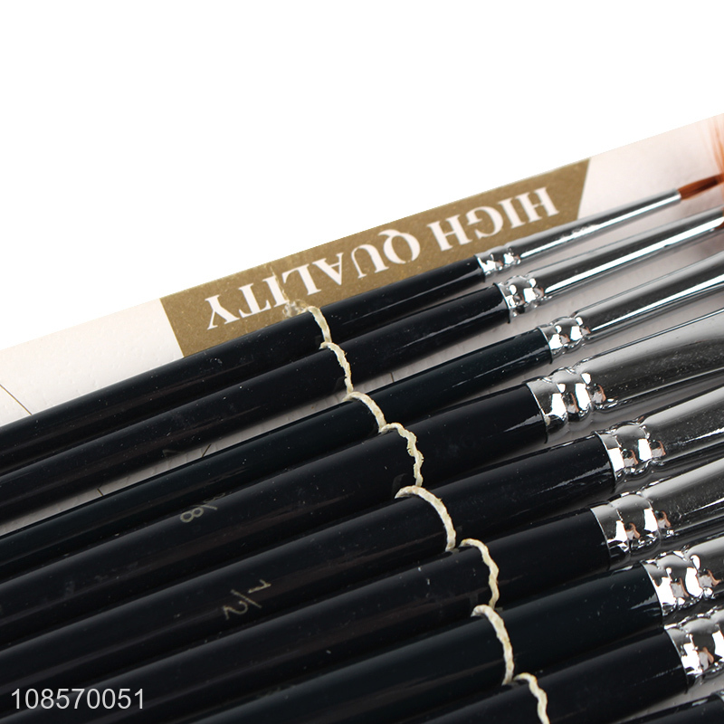 Top selling school oil painting brushes set for children