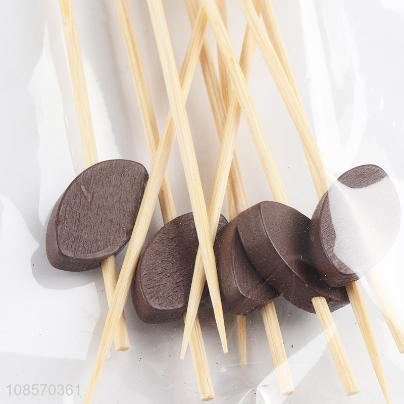 Latest products 10pieces decorative food picks fruit picks