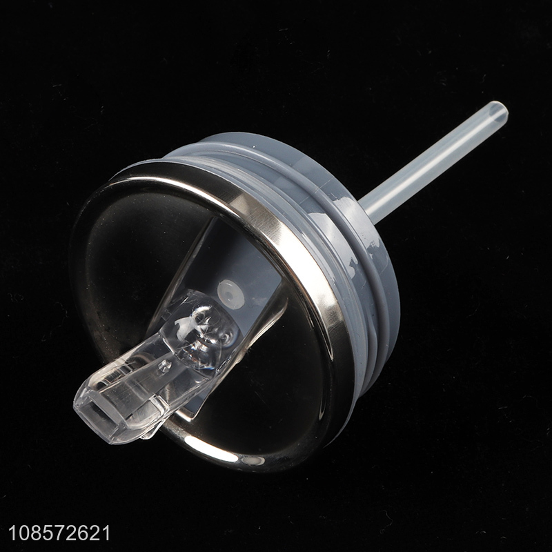 Good sale christmas style stainless steel straw water cup