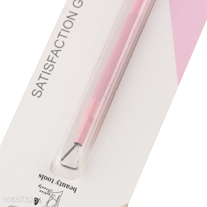 Hot products stainless steel cuticle pusher cuticle remover for nail