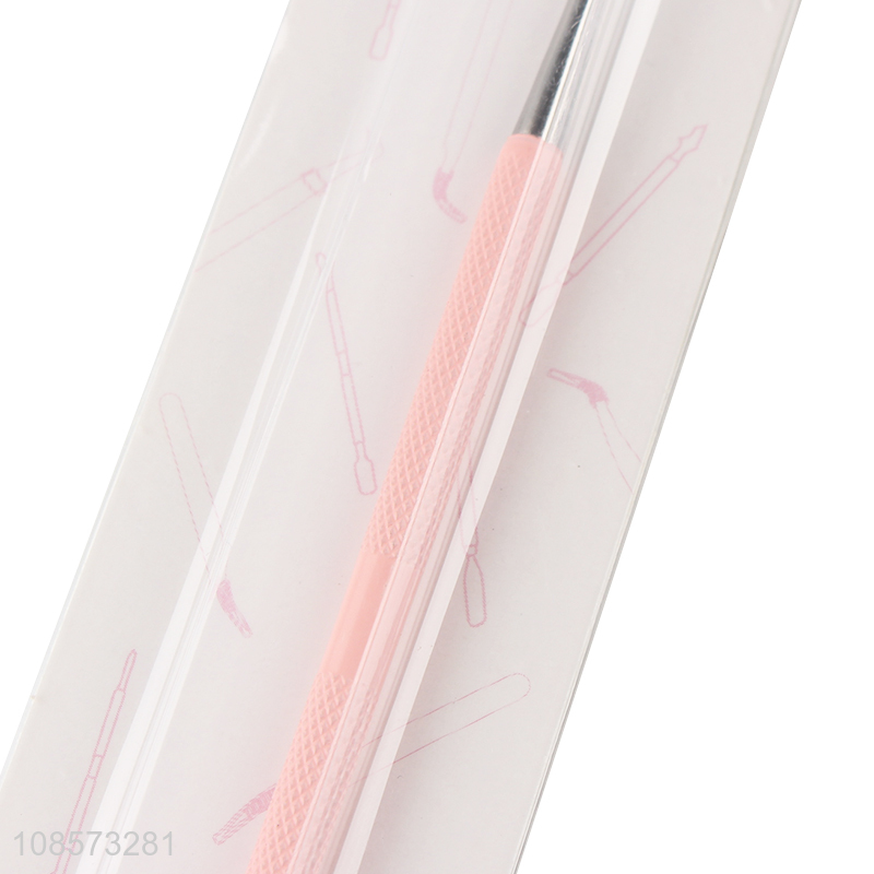 Top products double-ended stainless steel cuticle pusher