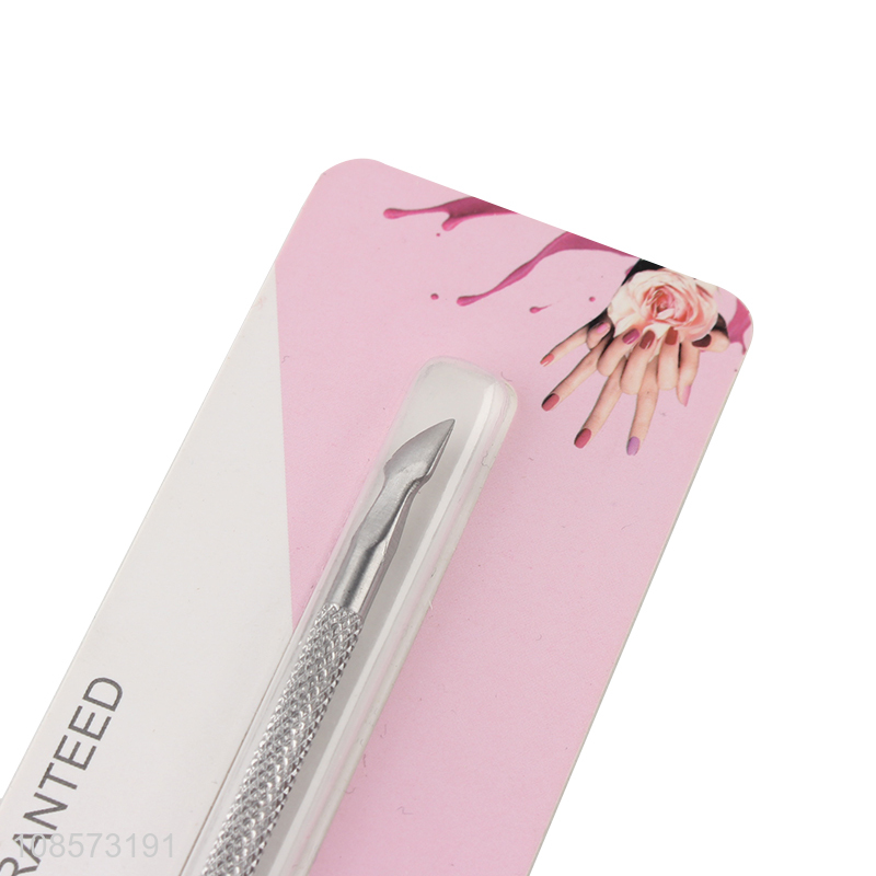 New products cuticle pusher nail cleaner tool for sale
