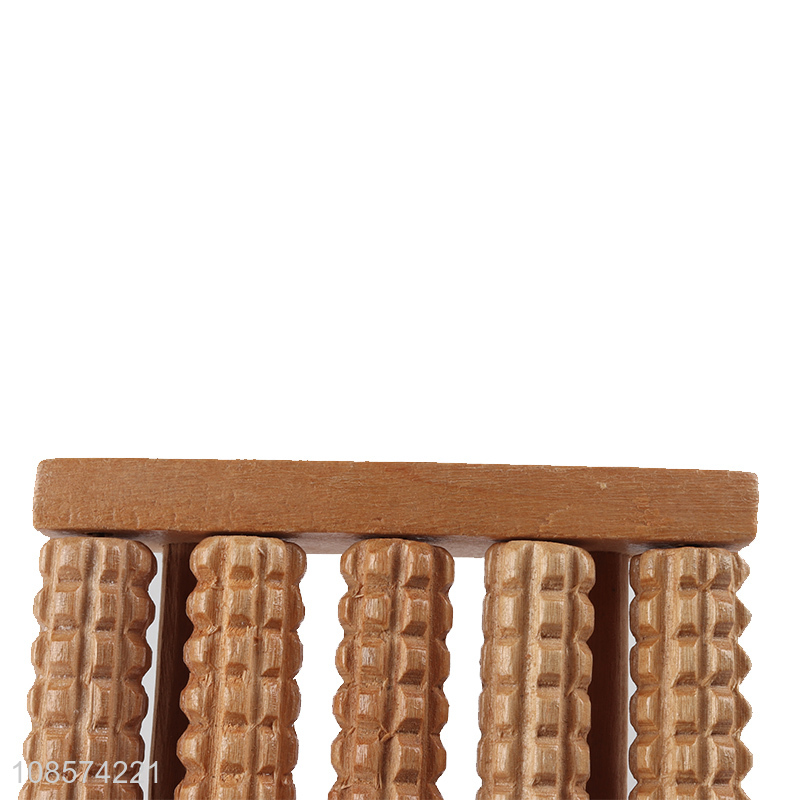 Factory price wooden foot roller massager relaxation gift