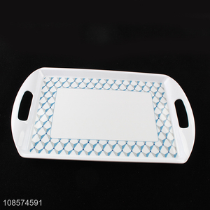 Good sale household tableware melamine plate fish plate