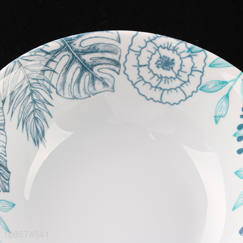 Best quality decorative melamine dinner plate for sale
