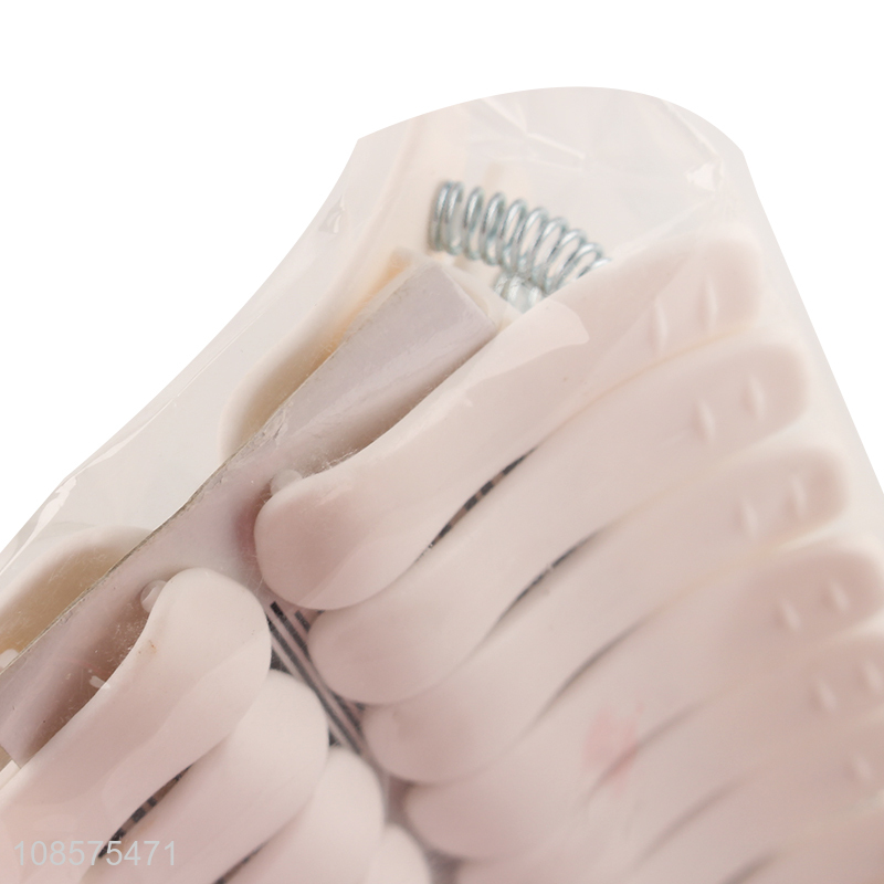 Wholesale 20pcs plastic clothes pegs household clothes clips