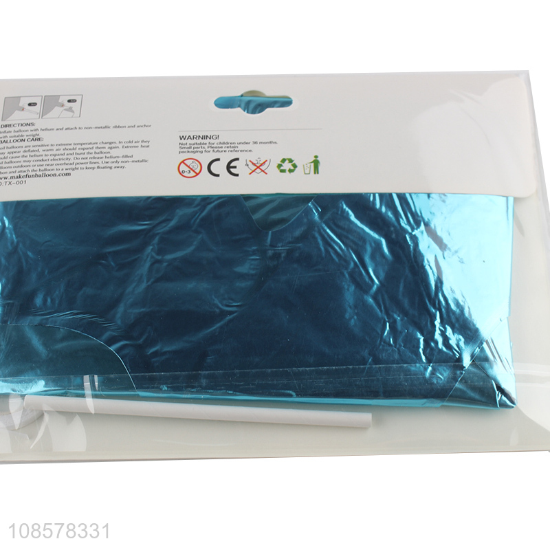 Best selling cursive letter balloon banner foil balloon kit