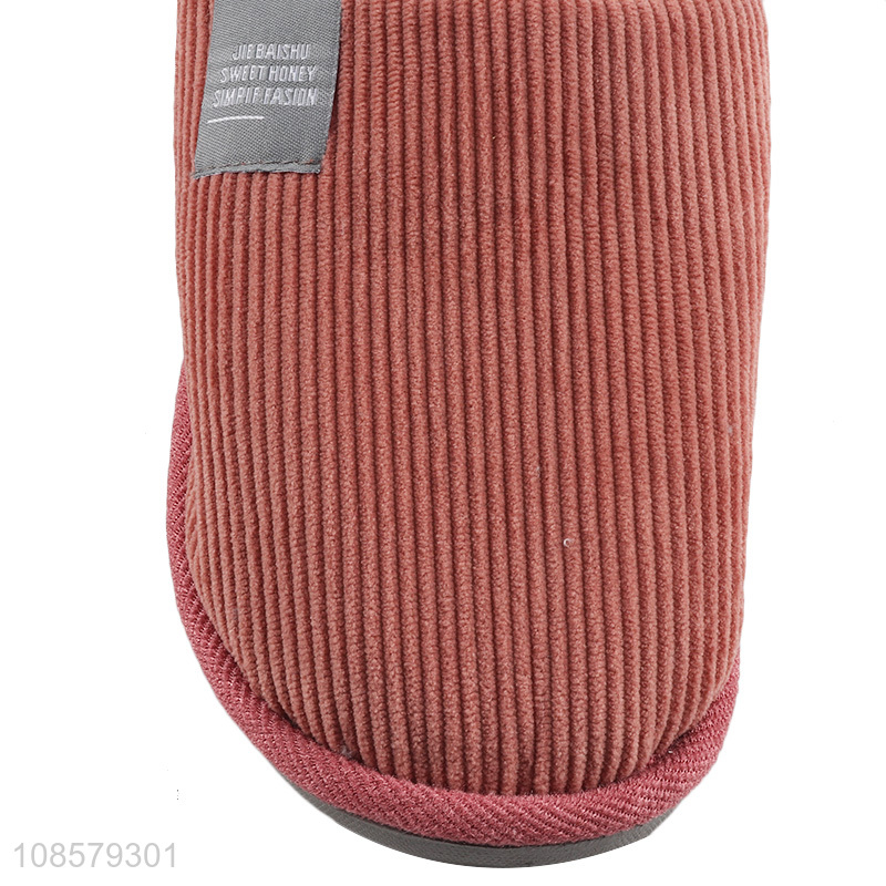 Yiwu factory winter warm home slippers indoor floor slippers