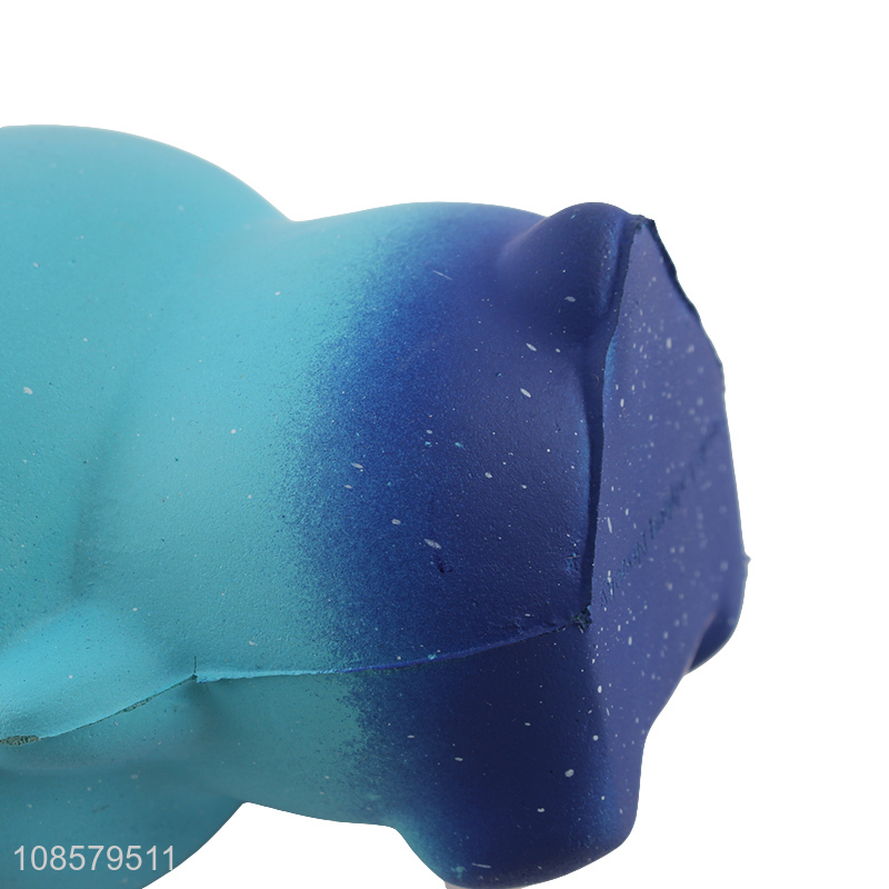 Wholesale cartoon animal soft PU foam slow rising stress relief toy