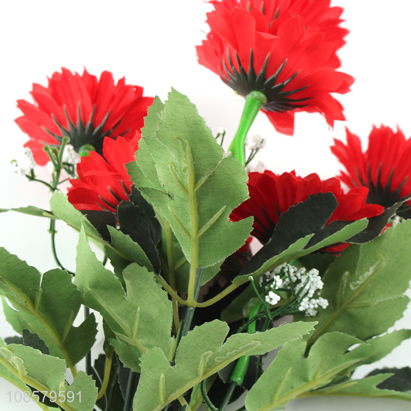 Popular products 7heads natural artificial flower for decoration
