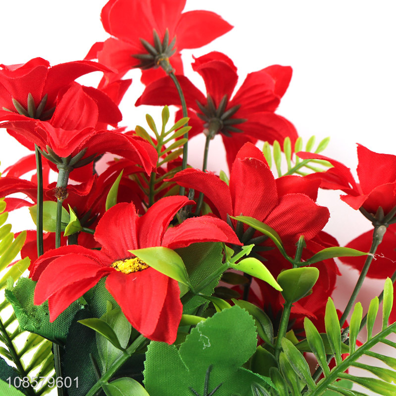 China products 14heads fake flowers artificial flower for sale