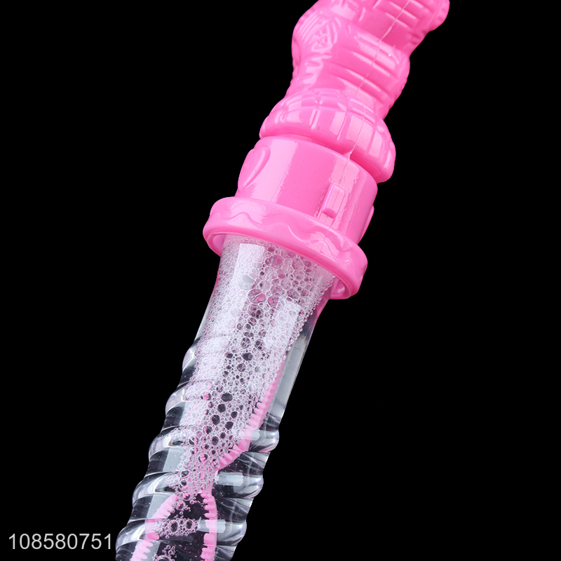 Wholesale kids bubble toy dinosaur design bubble wand toy
