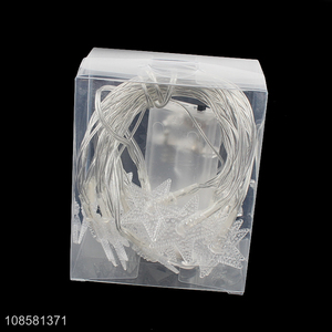 Latest products star shape christmas decoration led string lights