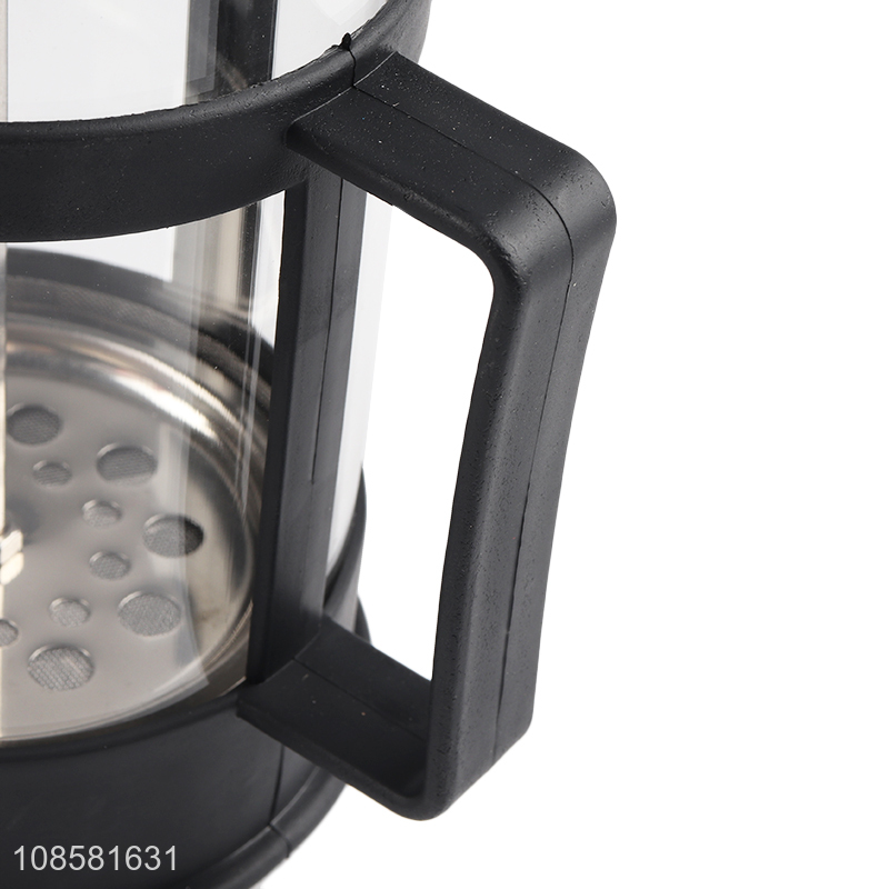 Online wholesale french press glass coffee maker jug bottle