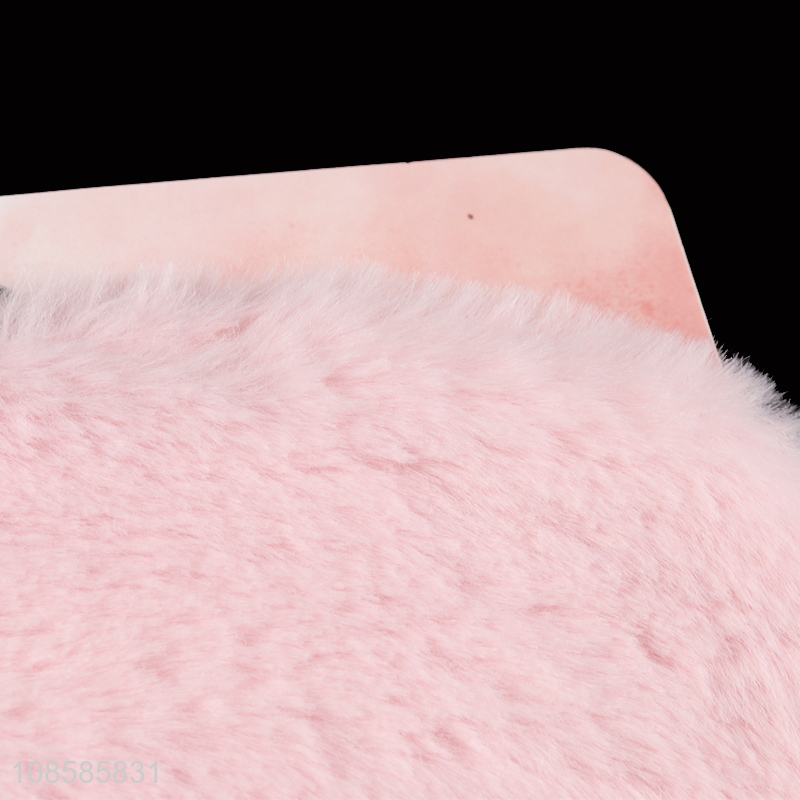 Wholesale plush sleeping eye mask blindfold for office napping