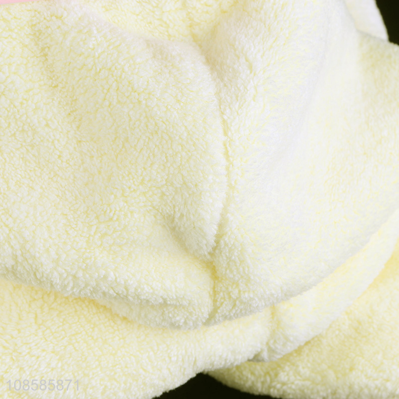 Good quality absorbent hair drying towel hair drying cap