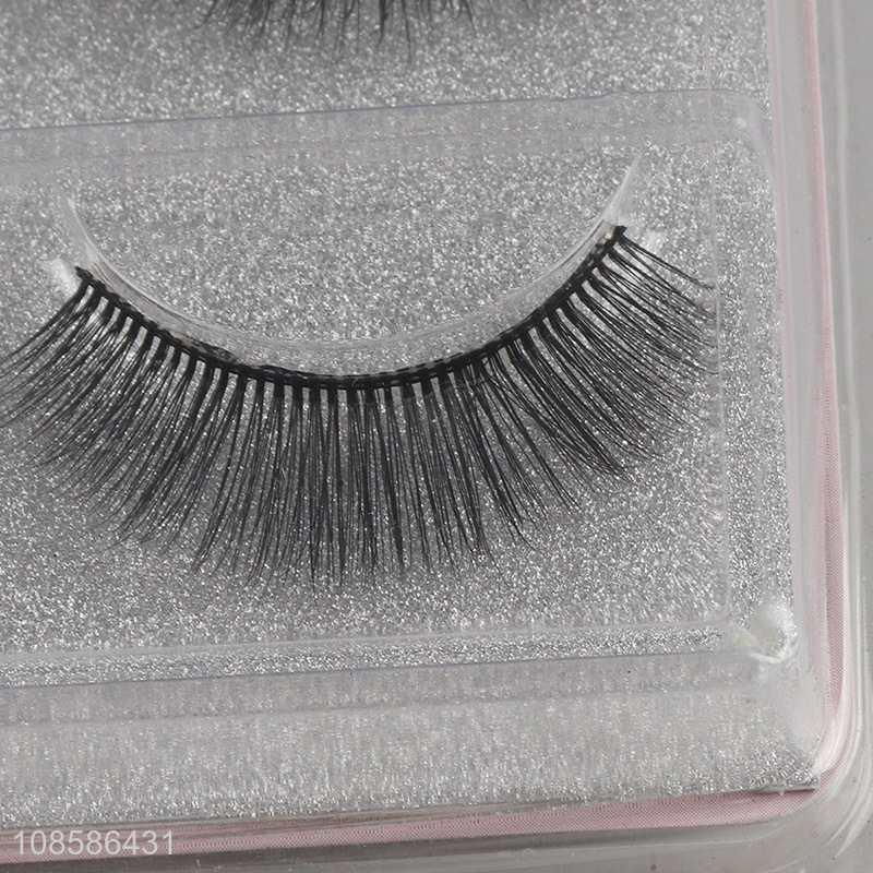Good quality 6 pairs 5D natural look nylon fiber false eyelashes