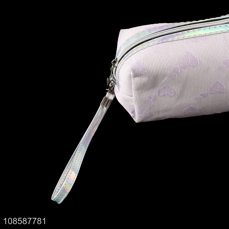 Factory supply fashion pu makeup bag cosmetic bag for sale