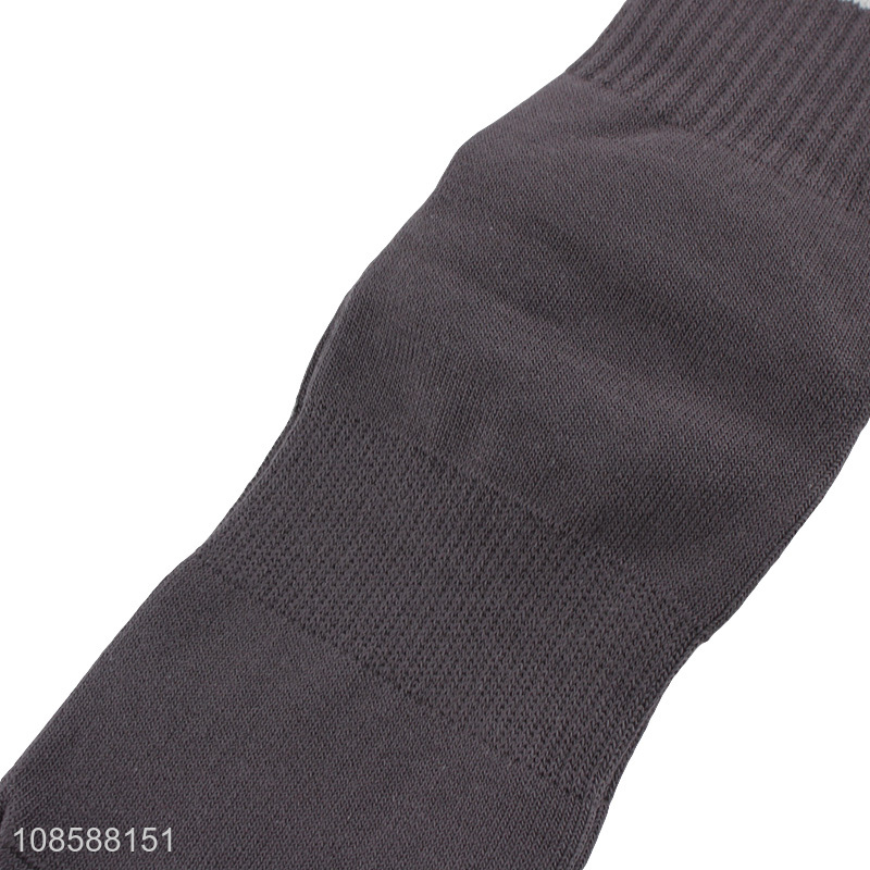 China imports unisex anti-slip yoga socks pilates crew socks