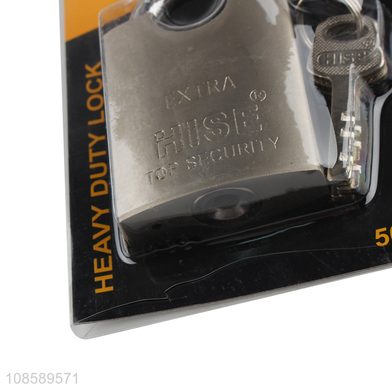 Wholesale heavy duty locker padlock with keys for indoor outdoor