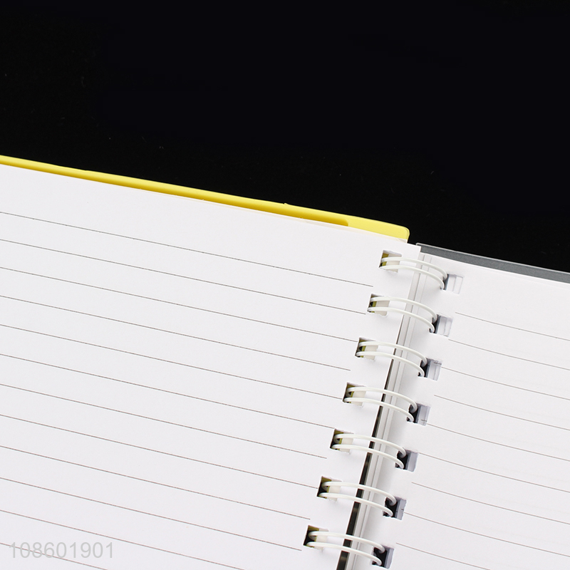 Wholesale silicone cover pops push bubble finger fidget spiral notebooks