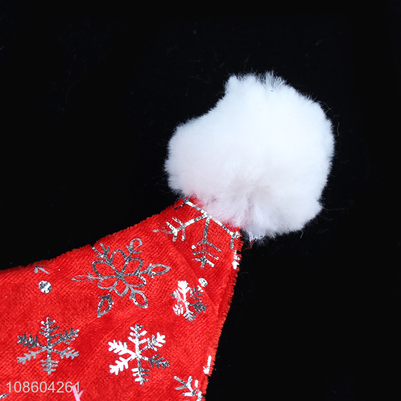 Hot products christams decoration christmas hat for adult
