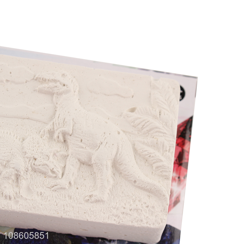 New product archaeology excavation kit toy dig up gems toy with tools