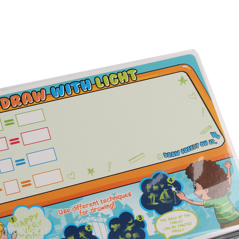 Wholesale multipurpose tablet with light for kids drawing writing scrawling