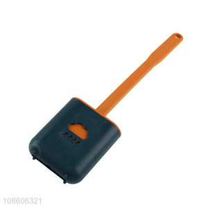 Wholesale flexible silicone toilet brush and holder <em>set</em> for <em>bathroom</em>