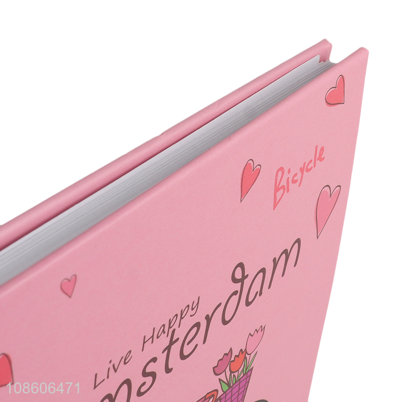 Hot items school stationery notebook diary book with pen