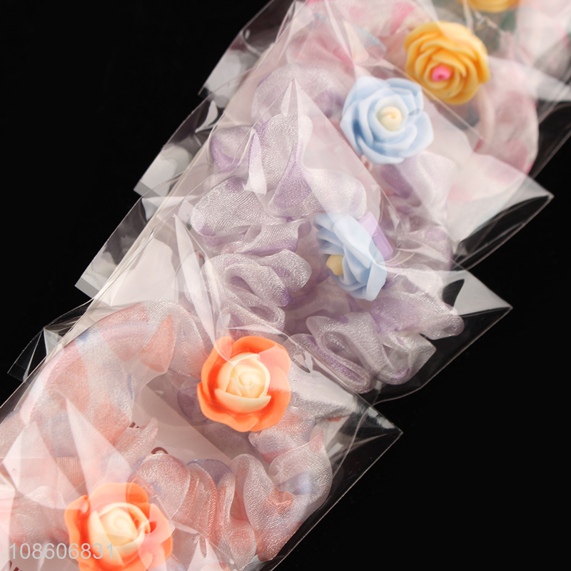 Factory supply children elastic hair ring hair rope for sale