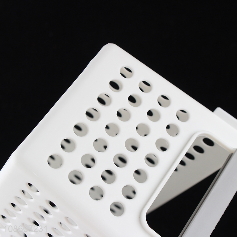 New arrival hollow plastic rectangle storage basket for sale