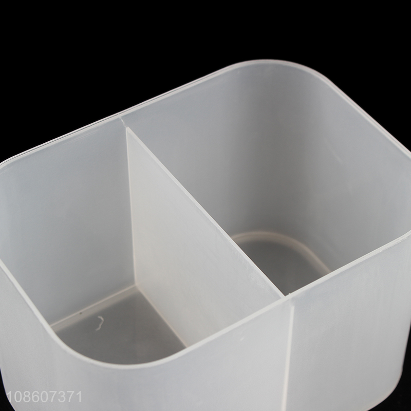 Latest design plastic household desktop cosmetic storage box