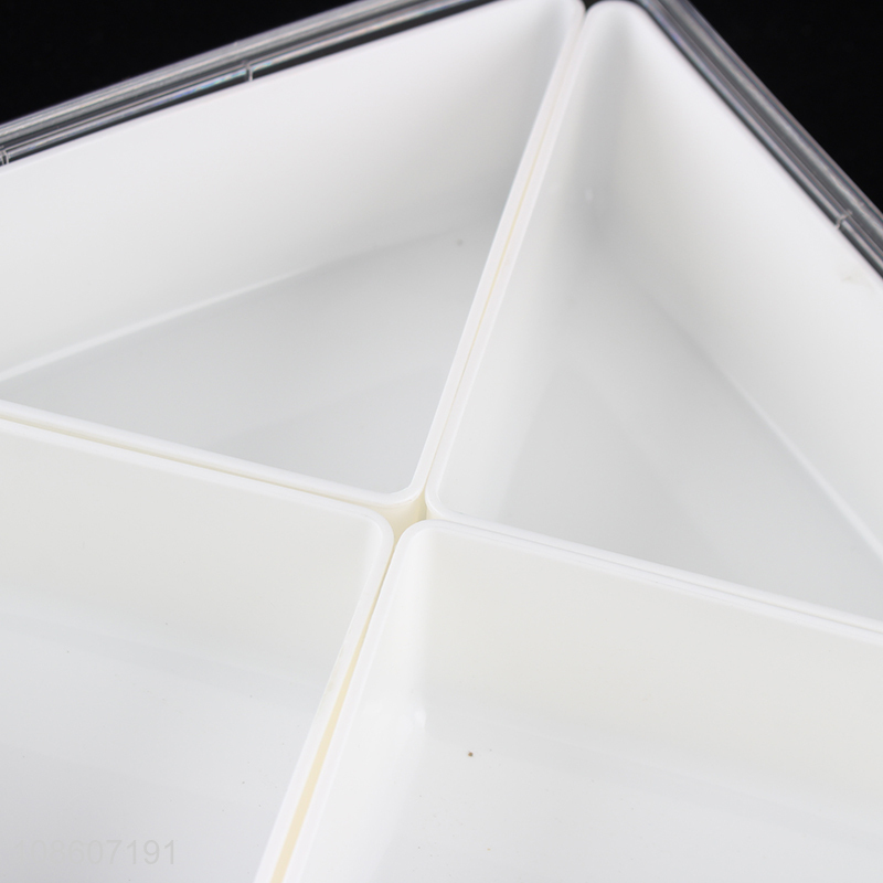 Hot selling fruits snack serving tray food storage container box