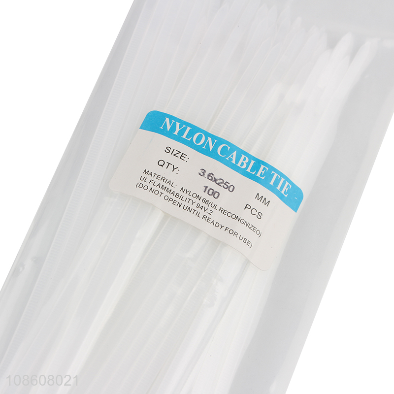 Popular products self-locking nylon cable tie wholesale