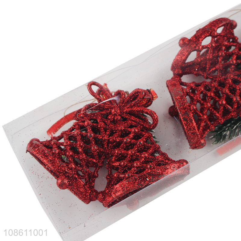 China products xmas tree decoration hanging ornaments bell for sale