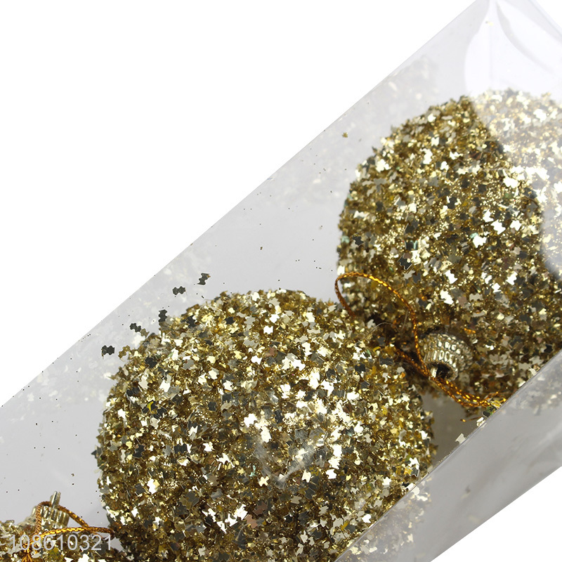 Factory supply christmas decoration xmas tree hanging ball for sale