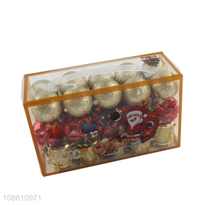 China wholesale xmas tree hanging ornaments decoration christmas ball