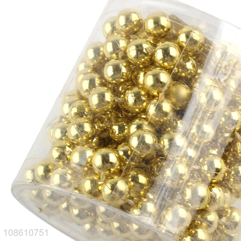 Top selling multicolor christmas beads for xmas tree decoration