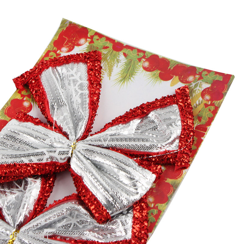 Factory direct sale christmas gifts bow christmas ornaments decoration