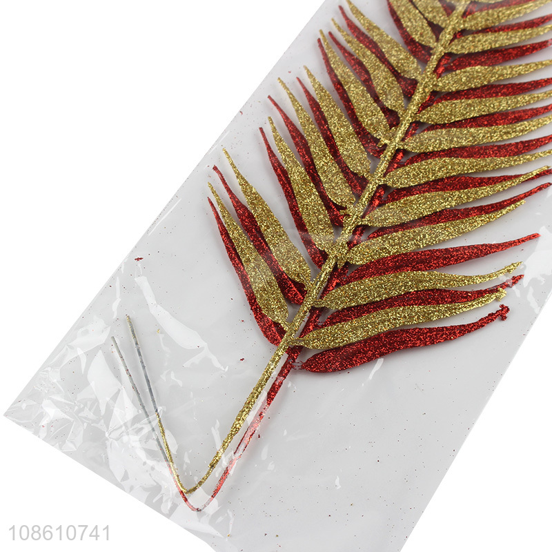 Hot items glitter christmas ornaments decoration for party decoration