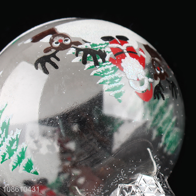 Most popular christmas hanging ornaments led light ball for sale