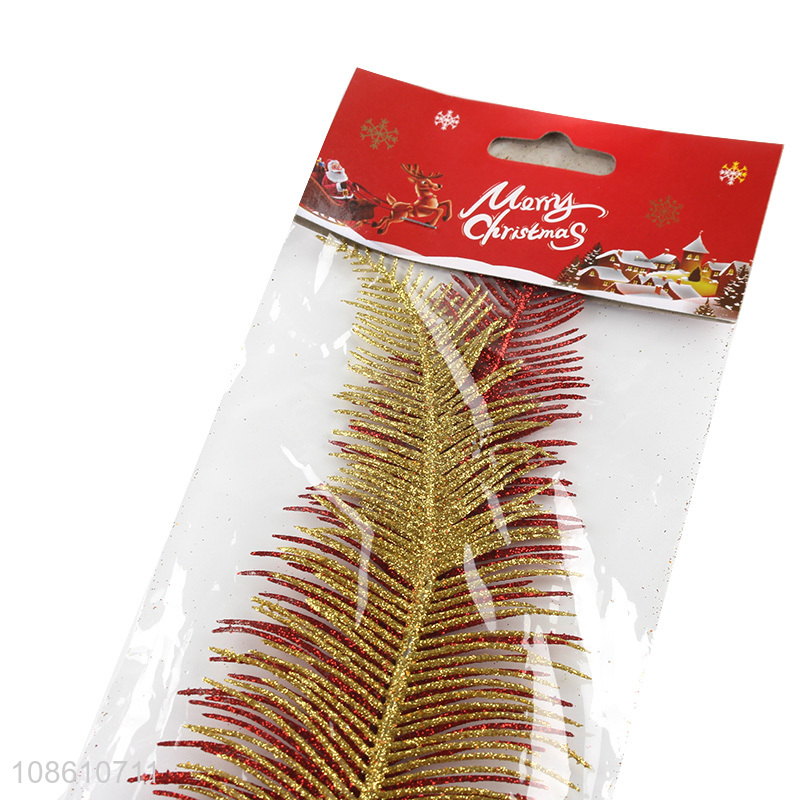 Popular products leaves shape christmas ornaments decoration for sale