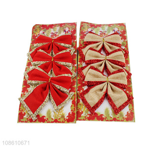 New style christmas decoration bow gifts bow for sale